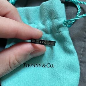 Tiffany Black Titanium Ring